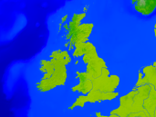 UK + Ireland Vegetation 1600x1200